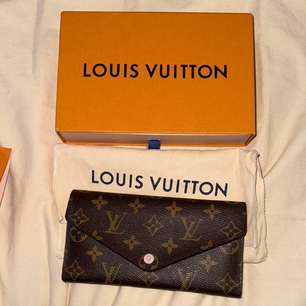 Louis Vuitton Brown Monogram Canvas Wallet